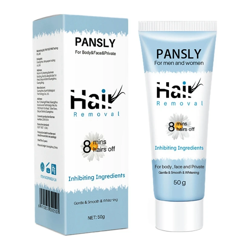 

PANSLY Hair Removal Cream Painless Hair Removal Removes Underarm Leg Hair Body Care Gentle Not Stimulating Hair Removal