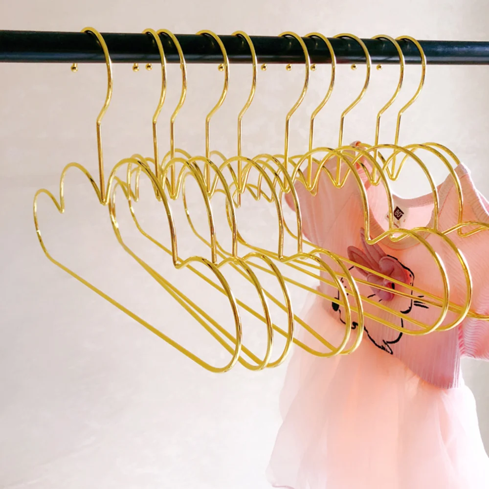 

5pcs Cloud Shape Hanger Metal Non Kids Children Clothes Coat Sweater Hangers
