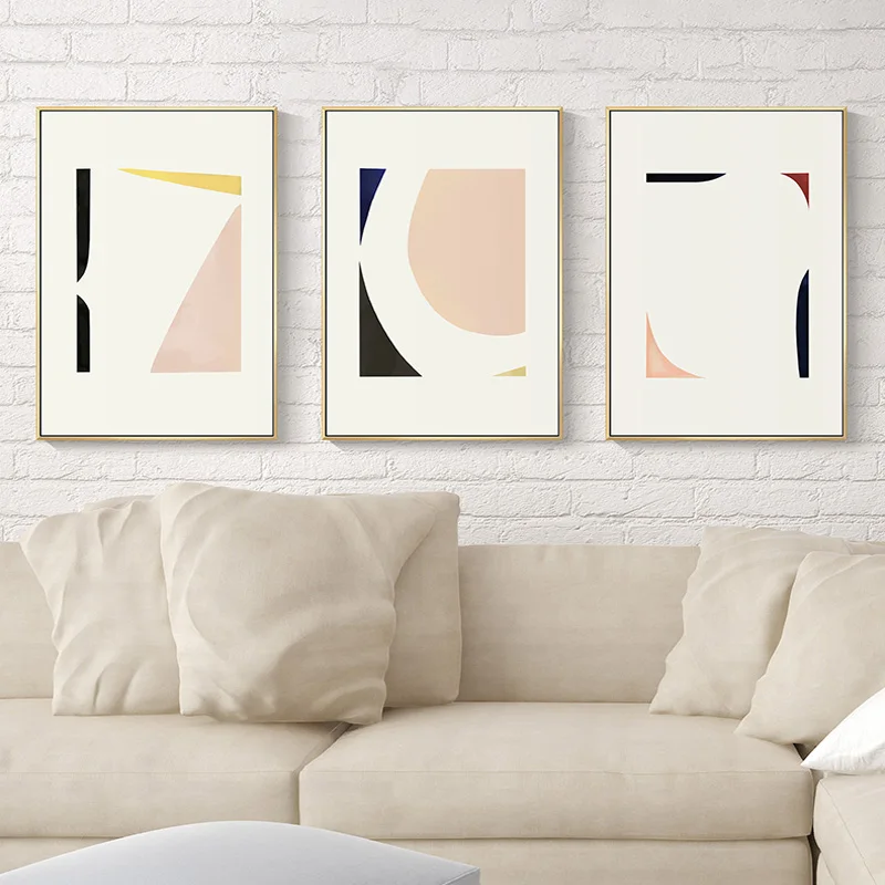 

Abstract Pink Canvas Painting Bedroom Picture and Print Decorative Modern Large Canvas Wall Art Pictures Home Decor Living Room