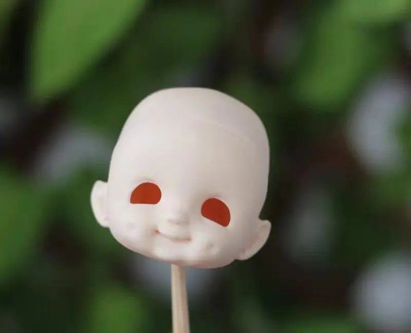 OB11 кукла, 3,0 Dimples кукла Кастомизация 8/1 BJD куклы Мини-куклы, Dimples - Цвет: no make up head
