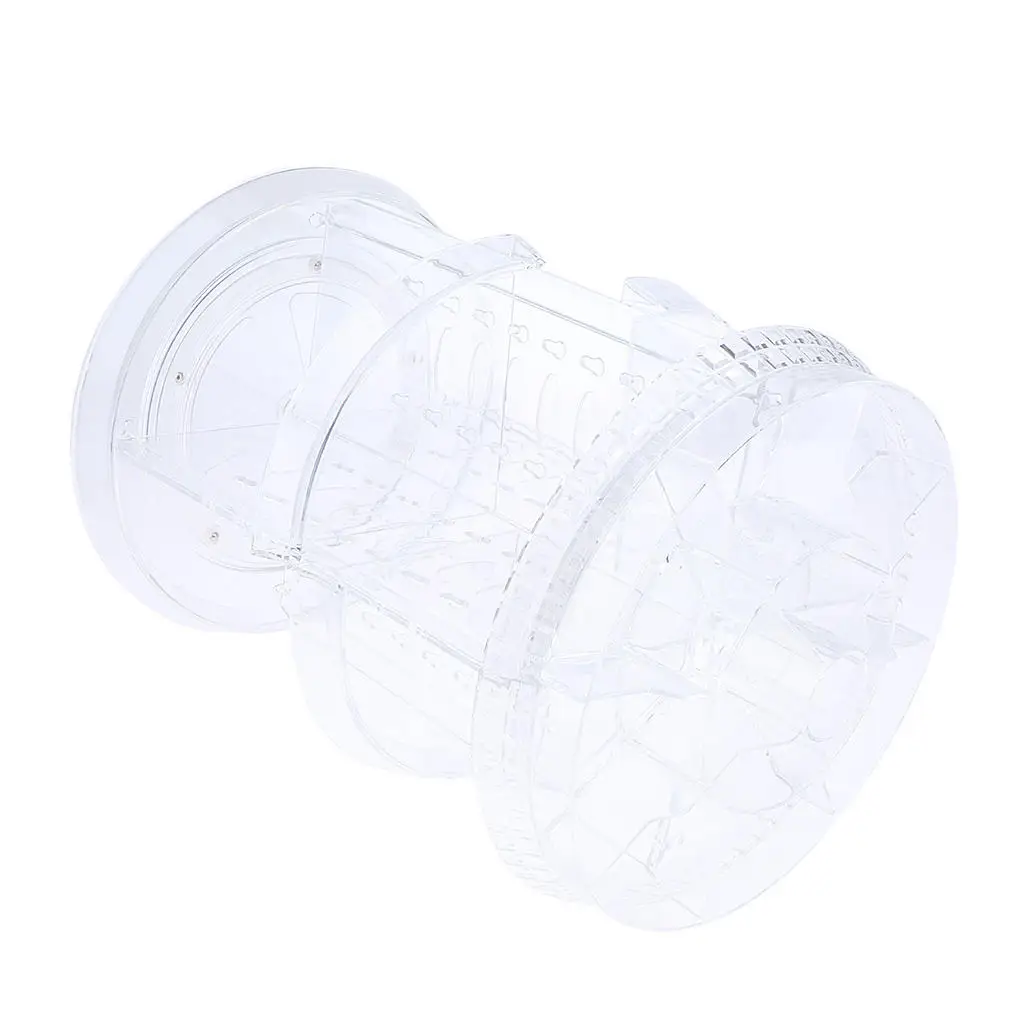 Пластиковый органайзер для косметики вращающийся на 360 градусов