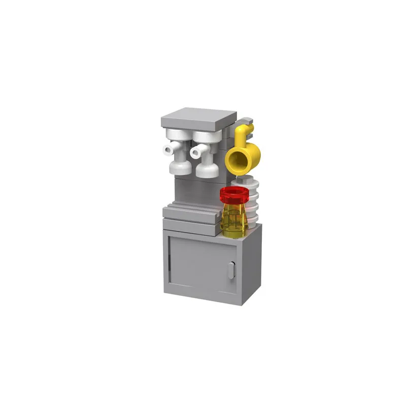 Конструктор MOC City кубики аксессуары для уличного освещения мотоцикла камеры