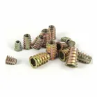 50 шт., 10 шт., фланцевые гайки для дерева