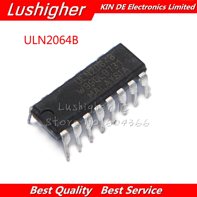 10 шт. ULN2064B DIP ULN2064 DIP16|Интегральные схемы| |