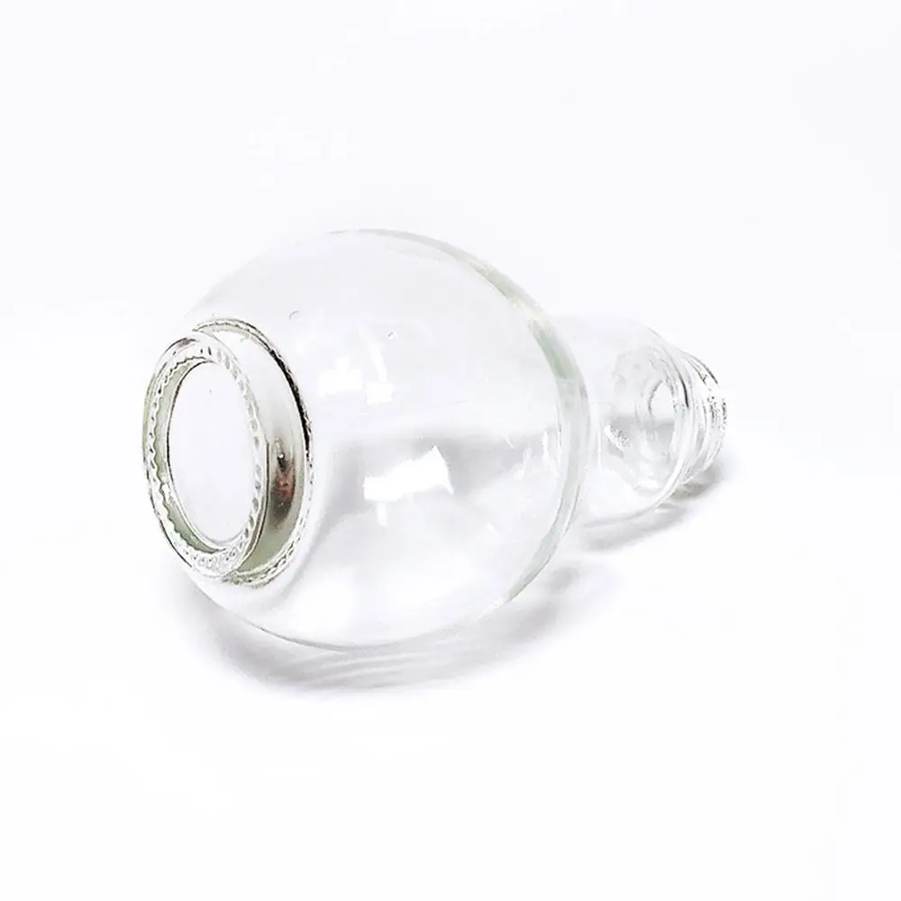 Мода 100/200 мл стеклянный напитки пить воду бутылочная колба бутылка для воды декор