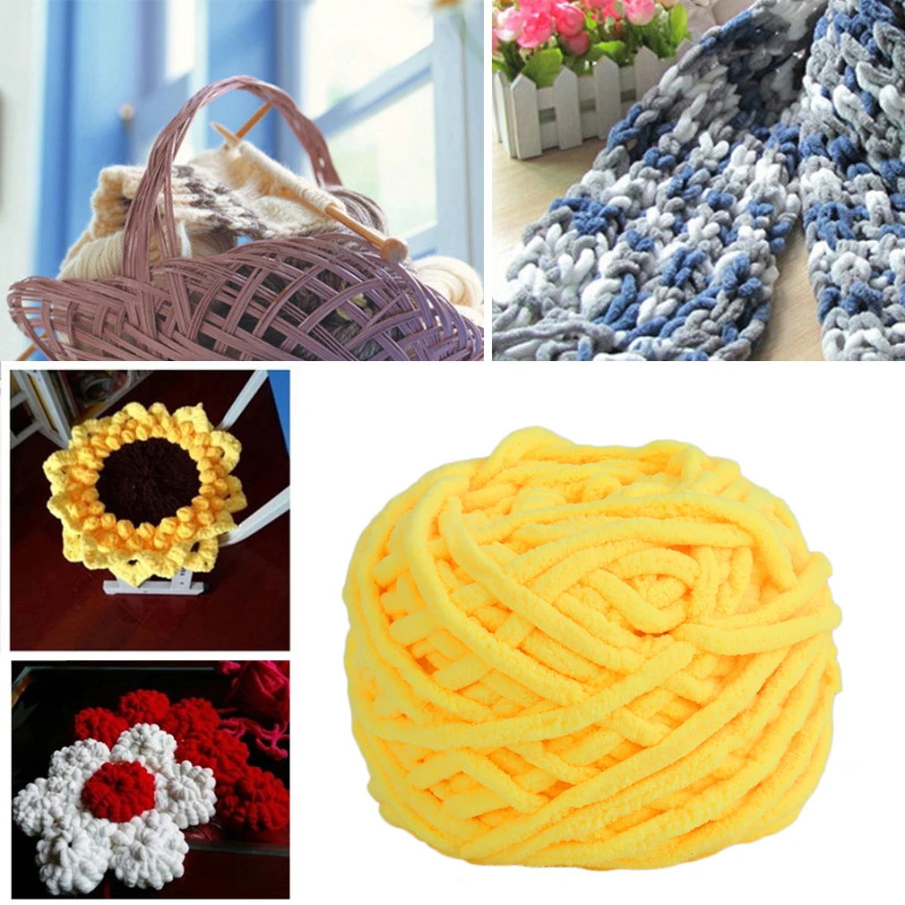 Экологически чистый домашний шарф свитер полотенце толстая пряжа вязаная шар