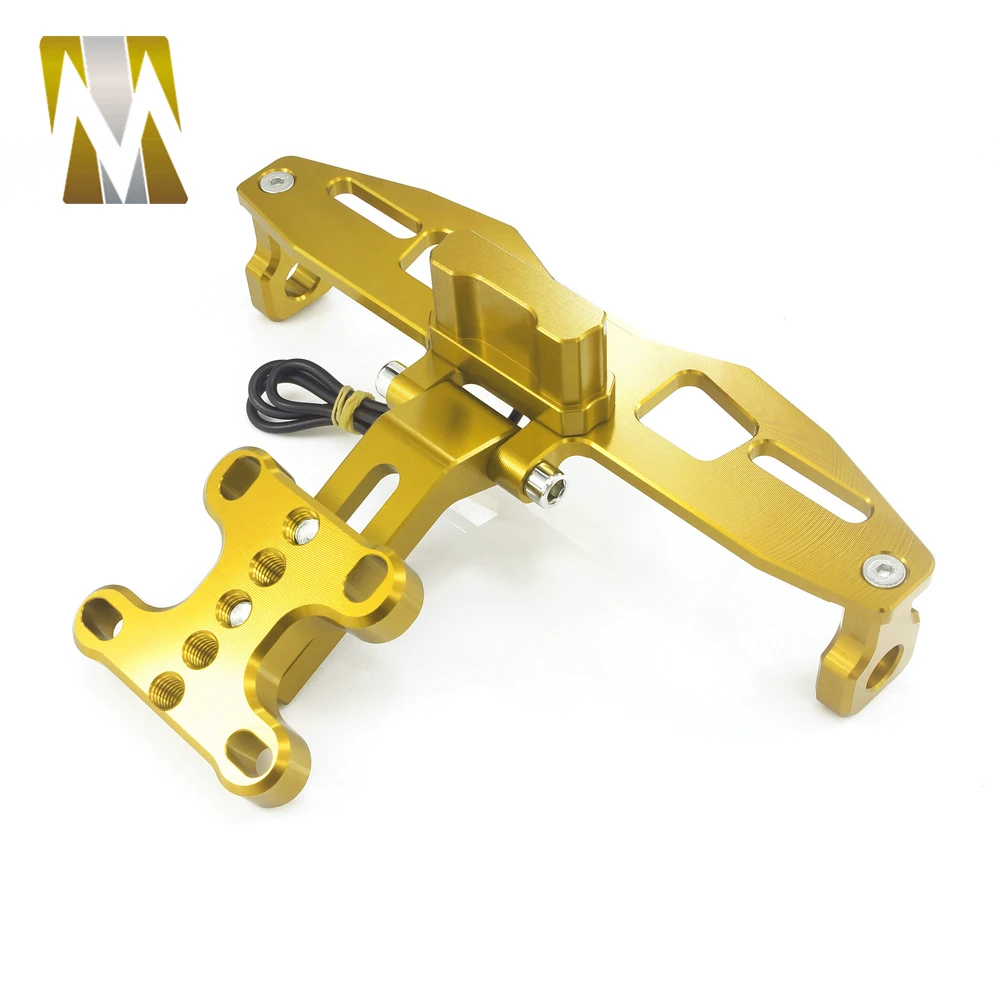 Кронштейн для номерного знака мотоцикла Yamaha TFX150 TFX 150 M SLAZ Kawasaki Z125 Z 125 рамка Рамка