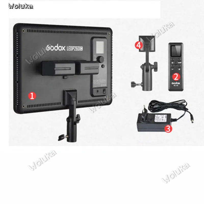GODOX светодиодный P260C ультратонкий 30 Вт видео светильник панели фоновые