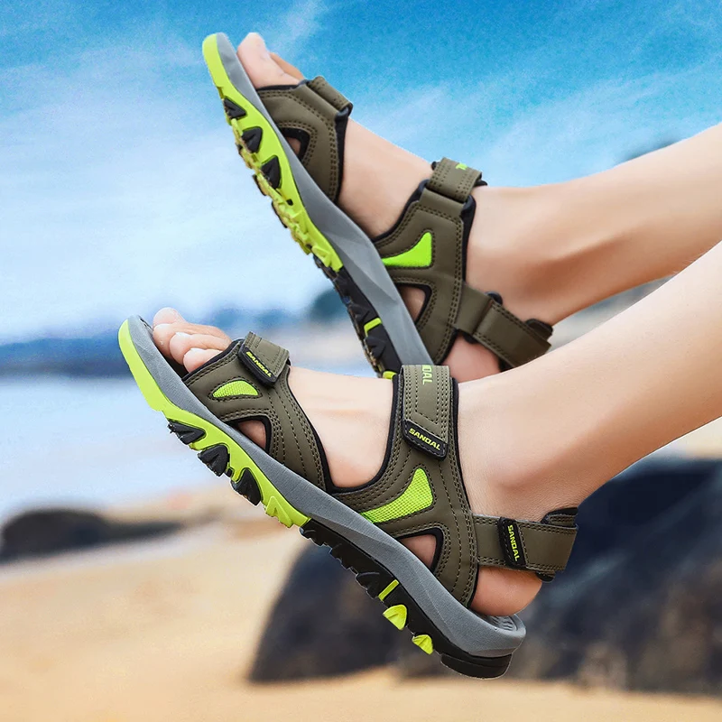 

Sandalhas Masculina Sandals For Men Luxury Mens Dress Mountain Sandal Rubber Gladiator Sandalias Leather Shoes Samool