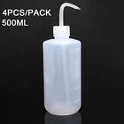 Распродажа! Принадлежности для татуировки Пластик 500 мл зеленое мыло для тату чернила Мягкие бутылки 4 шт.упак. чистый белый Прямая доставка