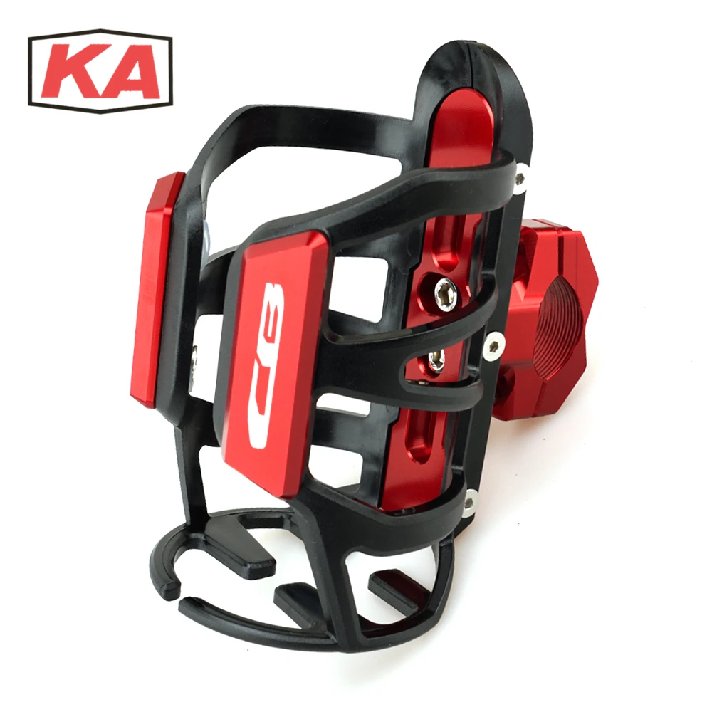 

For Honda CB 125R 150R 190R CB250R CB300R CB400 CB500X CB500F CB500R CB650F Moto Beverage Water Bottle Drink Cup Holder 19-32mm