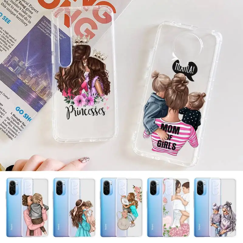 

Super Mom Baby Phone Case For Xiaomi 10t pro 11 Note10lite Redmi 5plus 7A 8 K20pro 9A Note 9 Pro Max s 10