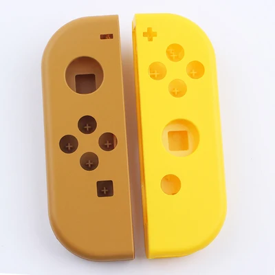 Yellow Полный чехол Корпус для NS Switch Joy-con левый и правый джойстик Замена Joytick LR запчасти - Цвет: Yellow
