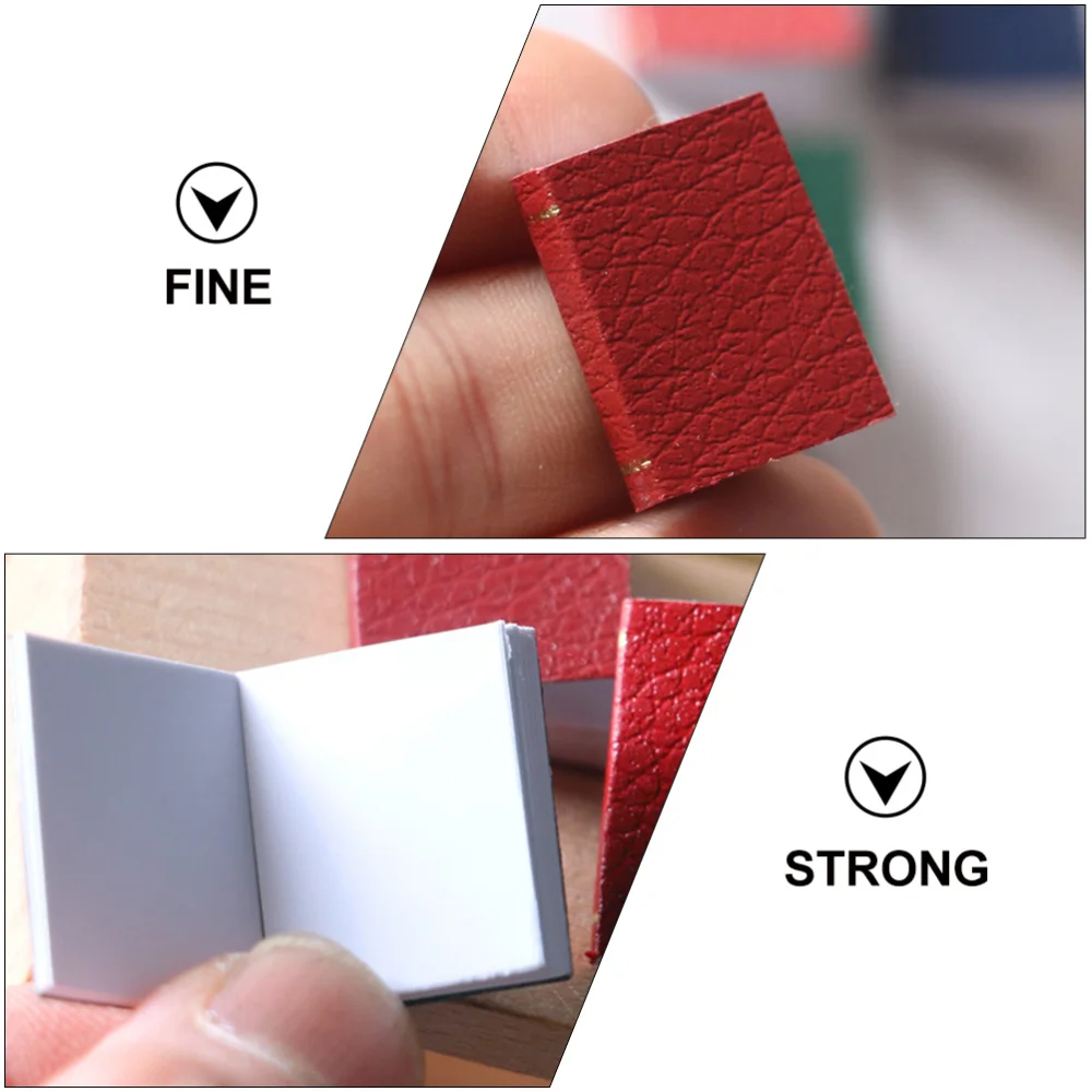 

16Pcs Mini House Accessories Miniature Books Unique Decorative Book Decors