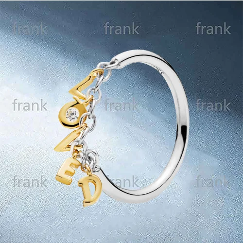 

167799CZ Shine Loved Script Ring