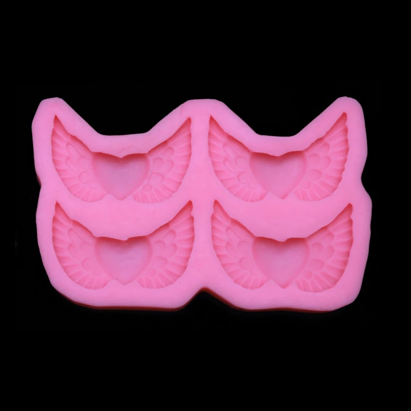

2Pcs Handmade Heart Wing Silicone Resin Mold Resin Casting Mould Polymer Clay Crafting Resin Epoxy Jewelry Making Tools