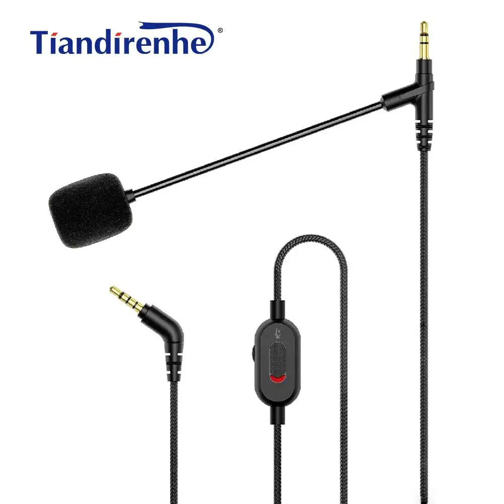 Новая игра наушников аудио кабель 3 5 мм Замена линии микрофона объемный для V-MODA