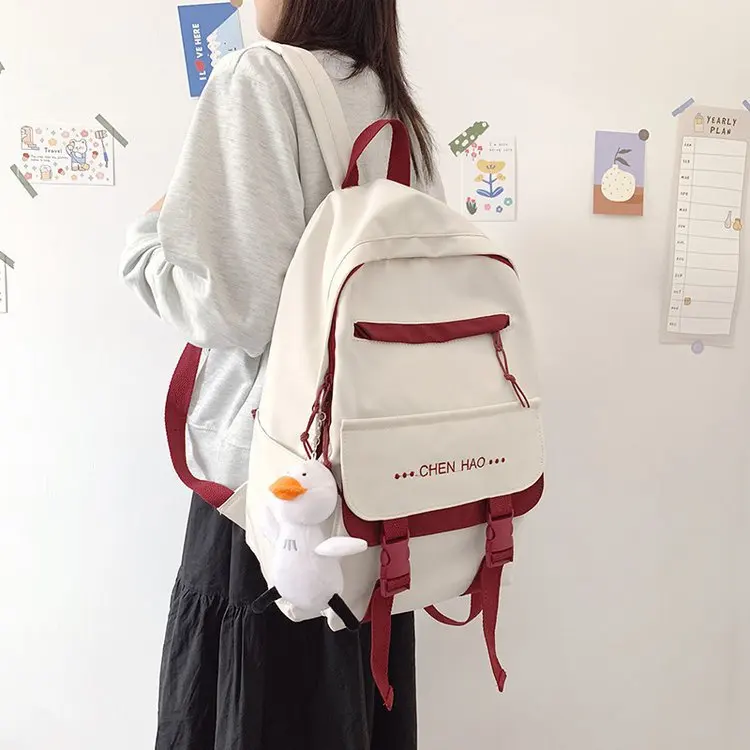 

Нейлоновая сумка, новинка 2020, корейский рюкзак для женщин, Лидер продаж, школьные сумки с надписью для девочек-подростков, дорожный рюкзак, р...