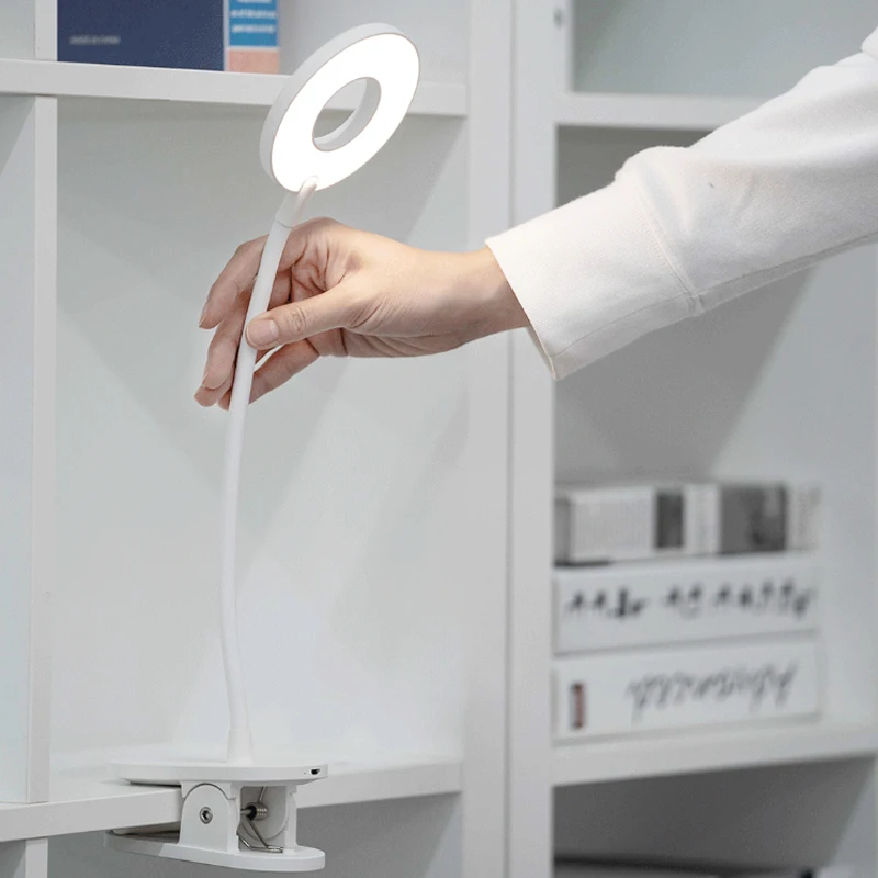 Xiaomi Mijia YEELIGHT Светодиодная настольная лампа с зажимом прикроватная ночник для