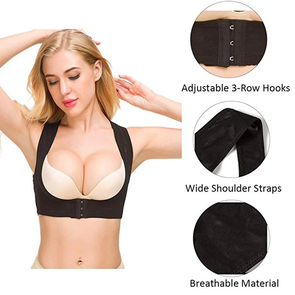 

Neoprene Posture Corrector Scoliosis Back Brace Spine Corset Belt Shoulder Therapy Waist Lumbar Support Poor Posture Correction