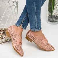 summer casual shoes bowknot ladies wedges ladies pointed casual shoes womens shoes