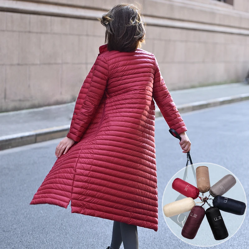 Осень и 2020 Повседневная Сверхлегкая женская зимняя куртка женские куртки тонкое