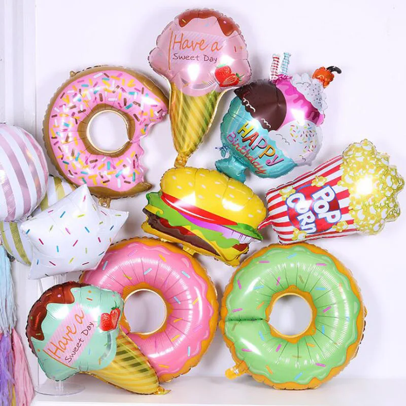 С днем рождения праздничные украшения: воздушные шары поставки и рисунком