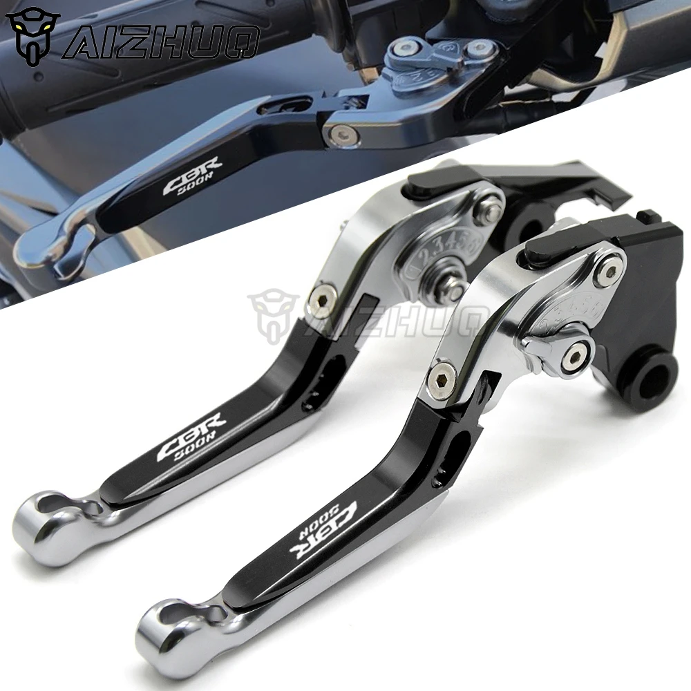 Тормозной рычаг сцепления ручка CNC алюминиевые аксессуары для мотоциклов HONDA CBR500R