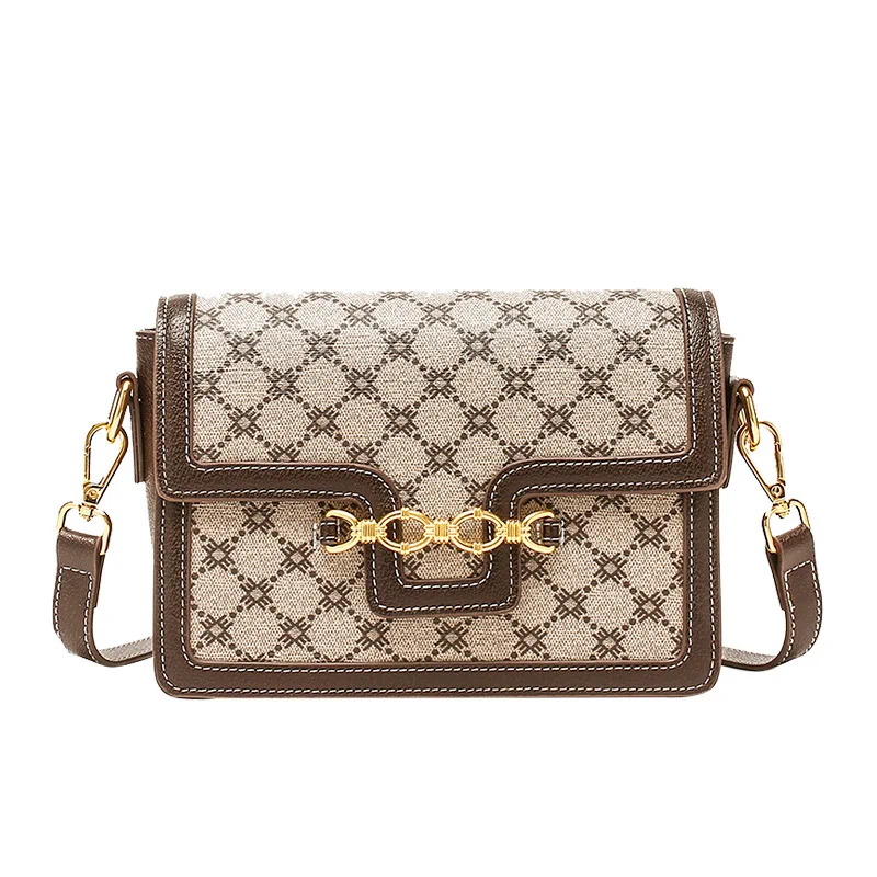 

Classical Plaid Crossbody Bag for Women Luxury Brand Women Bags Genuine Leather Designer Handbags Sac De Luxe Femme Marque Cc