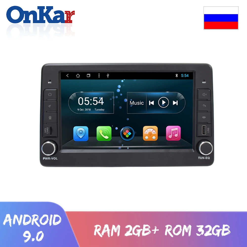 

ONKAR 1 Din Android головное устройство для Renault Arkana 2019 2020 Android 9.0 автомобильный радиоприемник с навигацией GPS Поддержка оригинальной USB-камеры 360