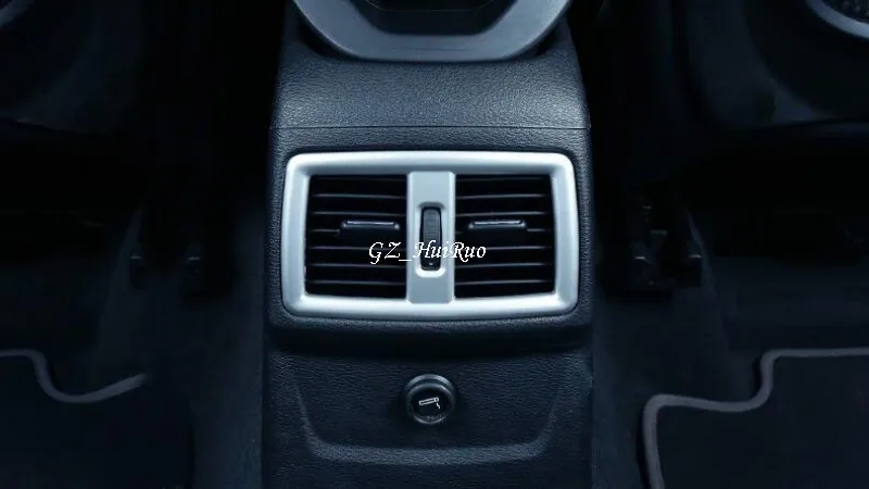 Украшение автомобиля Нержавеющая сталь Матовый подкладке сзади Кондиционер Vent