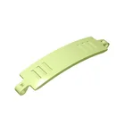 BuildMOC Собирает Частицы 18944 высокотехнологичные, изогнутые панели 3x13 студии для строительных блоков DIY Edu