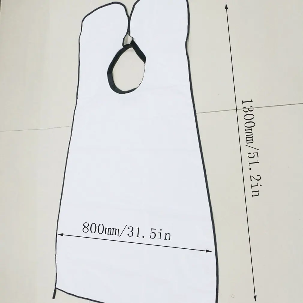 

Unisex Facial Hair Beard Shave Haircut Apron Reusable Whisker Cape Catcher Cloth Wrap Hair Trimming Cutting Wrap for Barbershop
