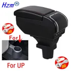 Подлокотник для VW UP 2009-2018, центральный контейнер для хранения продуктов, внутренний подлокотник для хранения, аксессуары для стайлинга автомобиля, запчасти