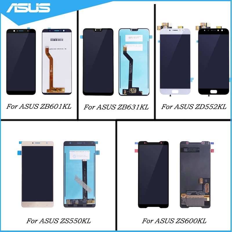 ASUS оригинальные ЖК дисплей для ZB601KL ZB631KL ZD552KL ZS550KL ZS600KL Дисплей кодирующий