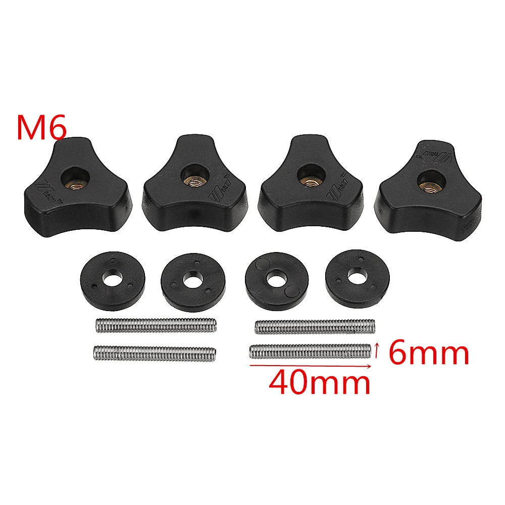 

Clamp Washers Threaded Rods For T-Slot T-Tracks 12pcs Tool Parts Supply