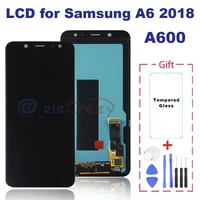 original for samsung galaxy a6 2018 a600 lcd display a600f a600fn touch screen digitizer assembly replacement 100 tested
