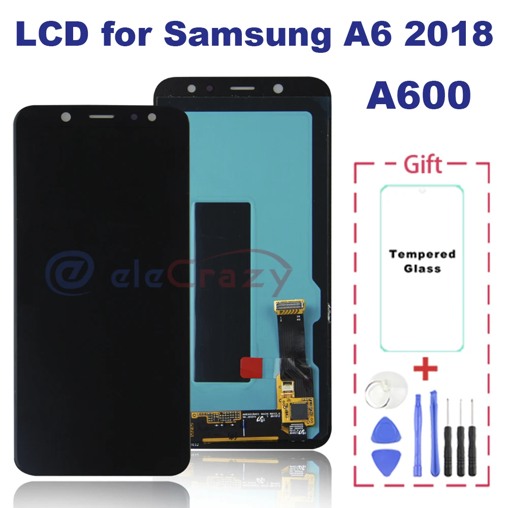 Оригинальный Для Samsung Galaxy A6 2018 A600 ЖК дисплей A600F A600FN сенсорный экран дигитайзер