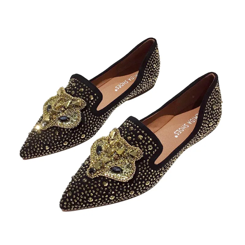 

Water drill shoes women's pointed soft sole single shoes ballet shoes boat shoes