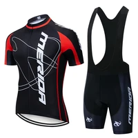 mens cycling jersey 2020 pro team merida summer cycling clothing quick drying set racing sport mtb bicycle jerseys bike uniform