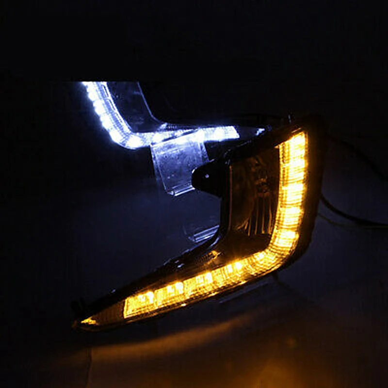 

Automotive LED Daytime Running Lights Fog Lights DRL Fog Lights for Kia RIO K2 2012-2014