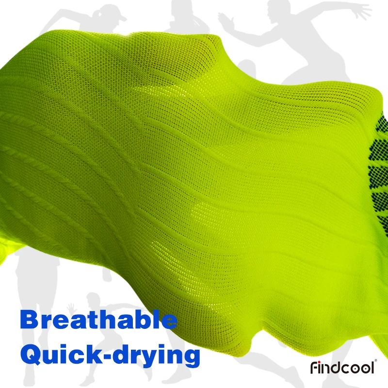 Гольфы Findcool для бега носки марафона профессиональные компрессионные мужские