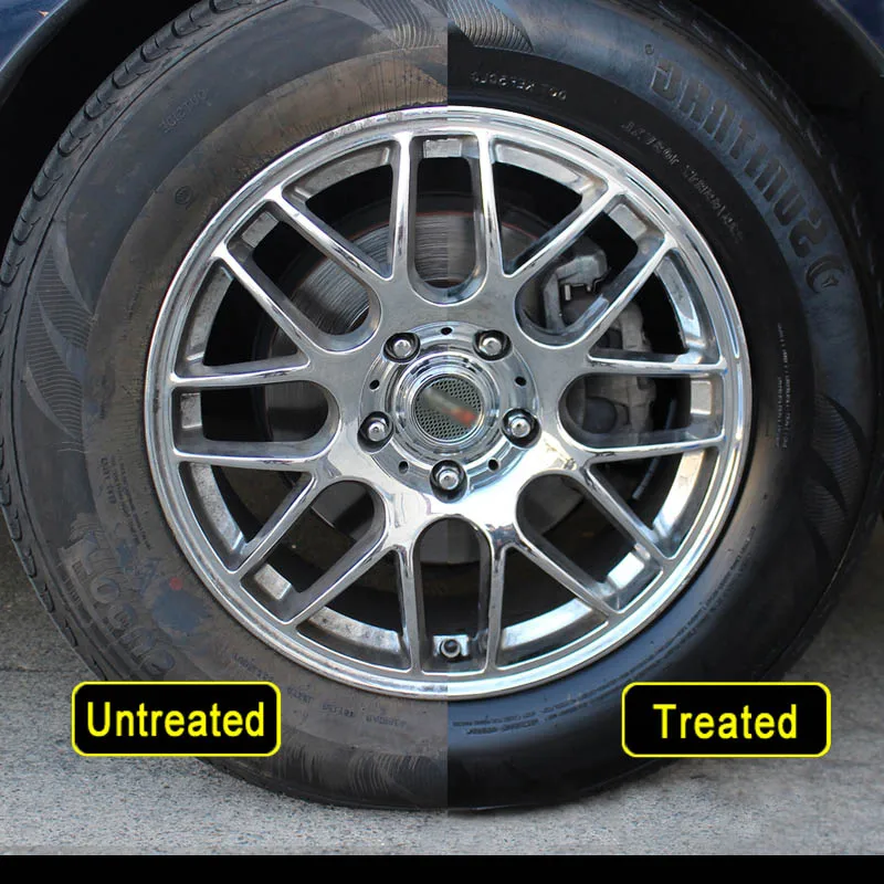 Блеск спрей для автомобильных шин средство очистки блеск полировки воск