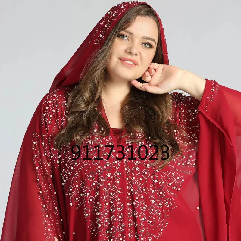 African Dresses For Women Dashiki Full Diamond Clothes Dubai Muslim Dress Africa Boubou Robe Fashion Abaya | Тематическая одежда и