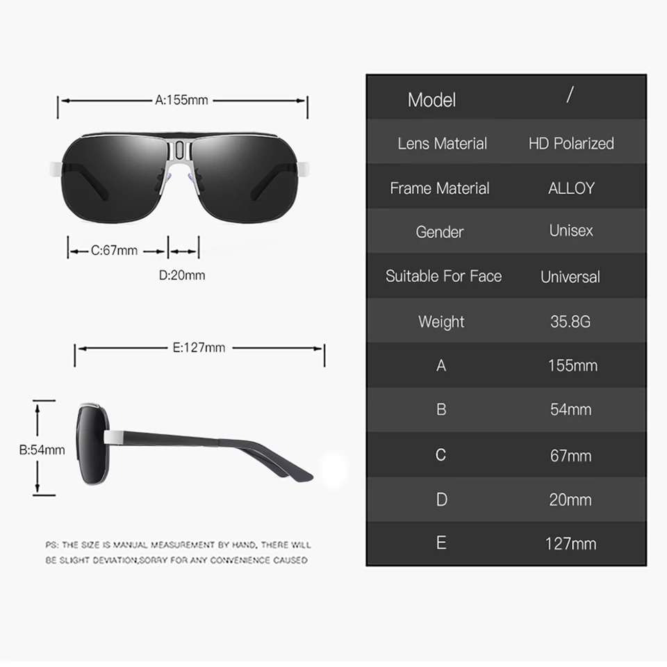 Мужские солнцезащитные очки с поляризацией для вождения | Аксессуары одежды