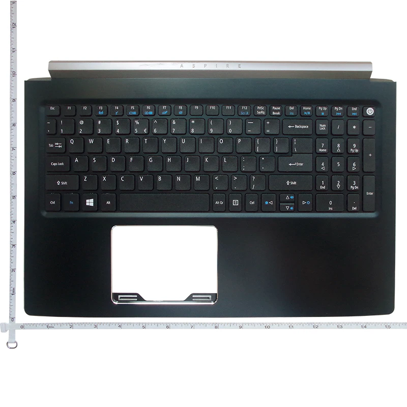 GZEELE 95%New Upper case For Acer ASPIRE 5 6 7 A615 A615-51 A515-51G N16Q2 N17C4 563W A517Palmrest Cover With Us keyboard | Компьютеры и