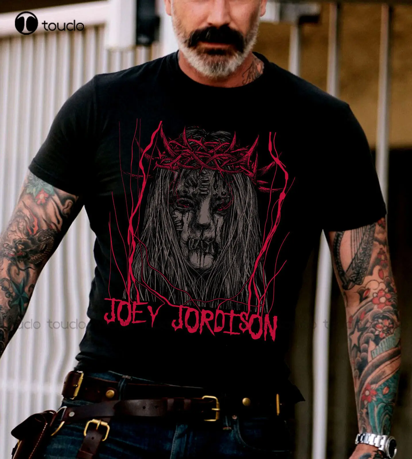 

New Joey-Jordison T-Shirt Rip 1975 2021 Rock Band Fan Gift Short Sleeve Tee Cotton Tee Shirt Unisex