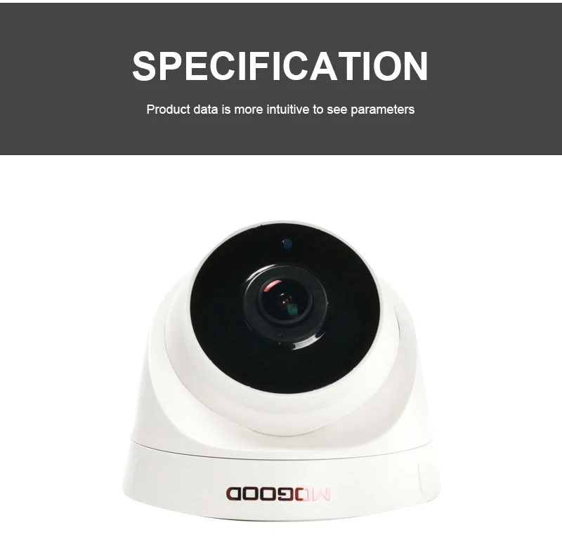 MoGood широкоугольная 5MP IP купольная камера Plug-Play с HIKVISION NVR Встроенный микрофон Поддержка HIKVISION протокол PoE IR