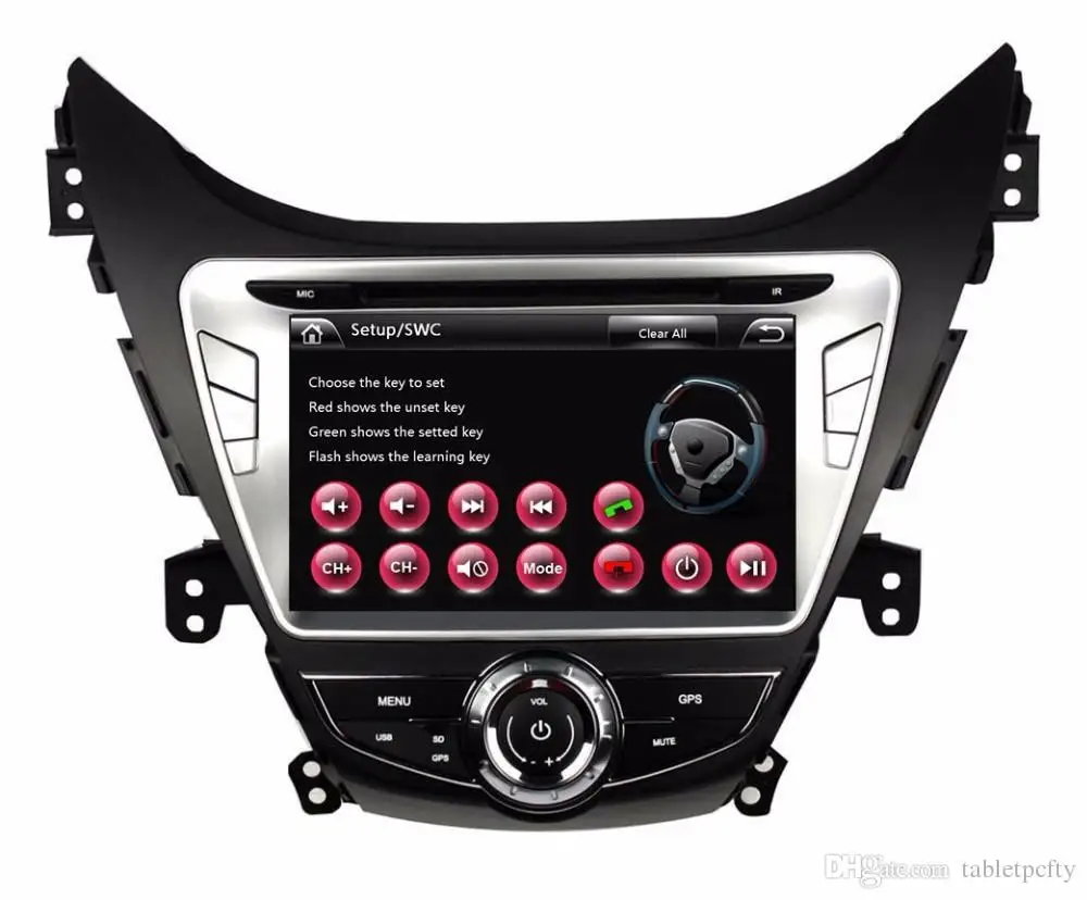Автомобильный DVD-плеер с сенсорным экраном для Hyundai Elantra/Avante/I35 2011 2012 2013 |