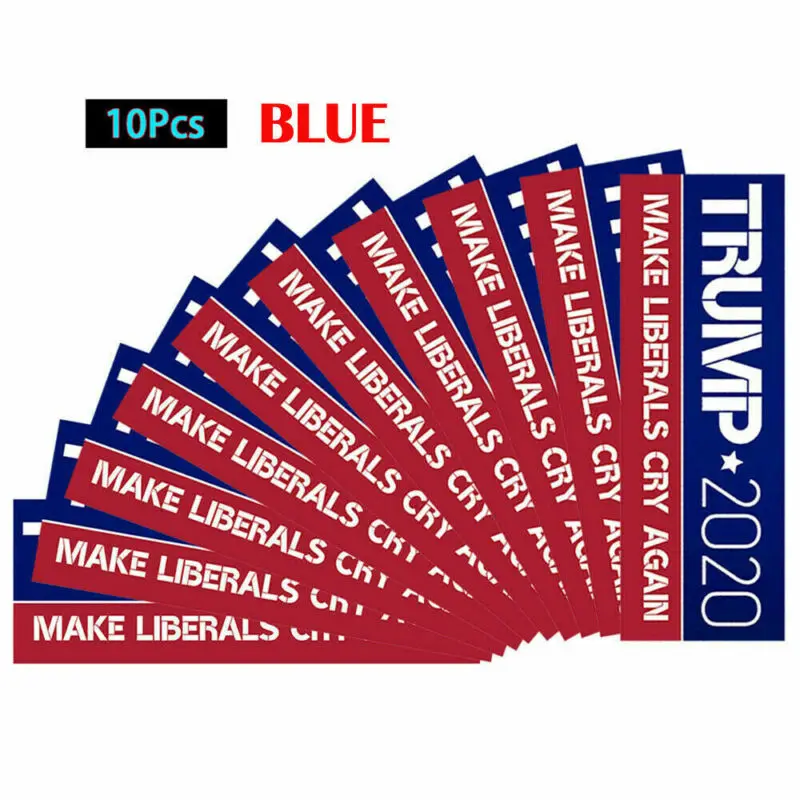 Brand New 10 Pack 2020 Donald Trump for President Make America Great Again Bumper Sticker | Дом и сад